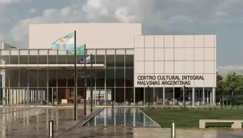 Malvinas Argentinas apuesta fuerte a la cultura: Leo Nardini supervisó la obra del futuro Teatro Municipa