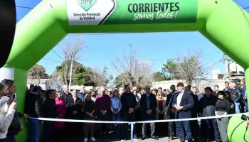 Gustavo Valdés acelera el ritmo de urbanización en Corrientes: "Estamos cambiando la ciudad"