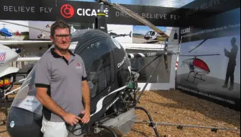 Cicaré: “Somos la única fábrica de helicópteros en todo el hemisferio sur”