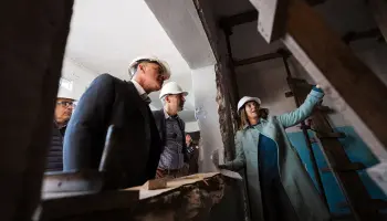 Entre Ríos: Rogelio Frigerio visitó la ampliación de la Escuela Técnica N°4