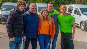 San Fernando refuerza su flota municipal: Juan Andreotti presentó 10 nuevos vehículos