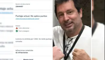 Emiliano Aloi, el “asesino al volante”: 63 infracciones de tránsito y un atropello impune