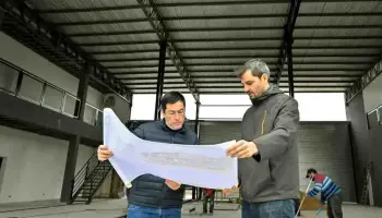 Malvinas Argentinas: El nuevo Cuartel Central de Bomberos entra en su etapa final de construcción