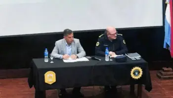 Autoridades de la Policía de Entre Ríos realizaron jornada de trabajo en San Salvador