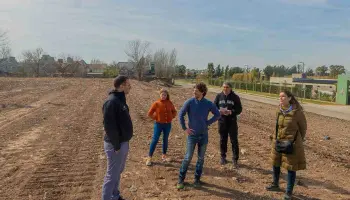 Juan Andreotti supervisó el avance del Parque Industrial de San Fernando que generará 7.000 empleos