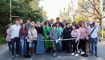 Julio Alak inauguró nuevas obras de asfalto en El Rincón y ratificó el avance del Plan de Obras Públicas