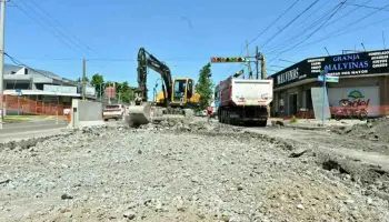 Comenzó la repavimentación integral de la Ruta Provincial N°24 en Malvinas Argentinas