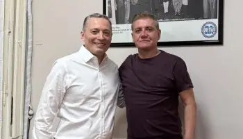 Fernando Gray se reunió con el secretario general del Sindicato de Tintoreros