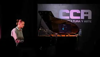 Leo Nardini presentó el “Malvinas Piano”, el primer encuentro de pianistas en la Casa de Cultura y Arte