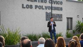 Malvinas Argentinas: Leo Nardini inauguró el nuevo Centro Cívico de Los Polvorines