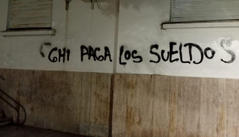 Morón en crisis: Encapuchados, pintadas y un quiebre histórico entre Lucas Ghi y Martín Sabbatella