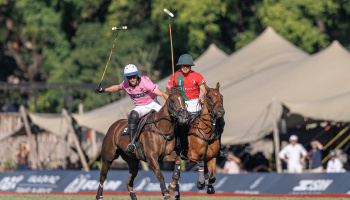 Clausuran un torneo de polo clandestino en el predio de Ellerstina de los Pieres en General Rodríguez