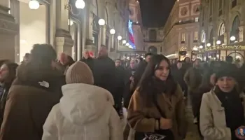 Santiago Cúneo aseguró desde Milán que en Europa no hay pandemia ni uso de barbijos