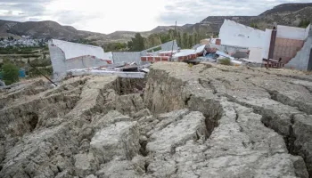 Derrumbe en Chubut: “El desplazamiento del cerro obligó a evacuar a 90 familias"
