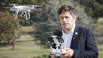 Axel Kicillof, ARBA y los drones: Cómo será el nuevo control sobre propiedades