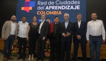 José C. Paz participó en la creación de la Red Ciudades del Aprendizaje de Colombia en Medellín