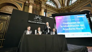 Julio Alak y Axel Kicillof lanzan la segunda etapa del Plan Hídrico en La Plata