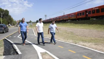 Corredor Seguí en Malvinas Argentinas: Leo Nardini supervisó una nueva obra