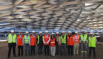 YPF y gobernadores supervisaron la terminal Punta Colorada del proyecto VMOS en Río Negro