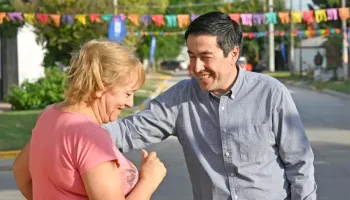 Malvinas Argentinas: Leo Nardini inauguró 16 cuadras en Grand Bourg