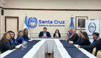 Pedro Luxen se reunió con judiciales y aseguró la continuidad de las paritarias en Santa Cruz