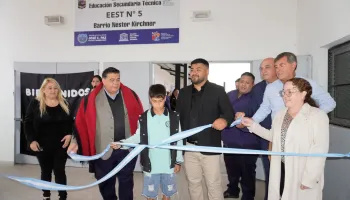 Mario Ishii inauguró la Escuela Técnica N° 5 en José C. Paz