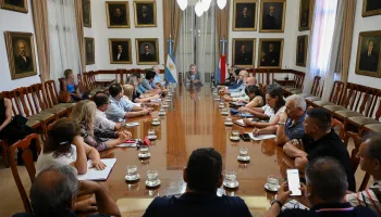 Reforma previsional en Entre Ríos: Rogelio Frigerio presentó el proyecto a gremios docentes