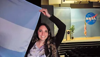 Lorna Evans, la argentina que sueña con llegar a la Luna: “Siempre tuve pasión por saber sobre el espacio y las estrellas”