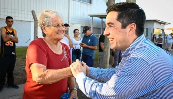 Malvinas Argentinas: Leo Nardini inauguró pavimento en Tortuguitas