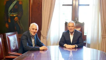 Julio Alak y Fabián Cagliardi avanzan con obras para La Plata y Berisso