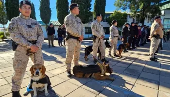 San Luis: Se graduaron los primeros guías caninos penitenciarios