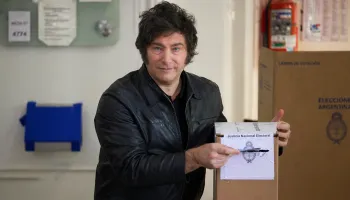 En 2025 Javier Milei ganó con el 40 por ciento pero la CNE no registró su voto