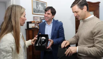 El intendente de Castelli respaldó la gestión de Nicolás Mantegazza
