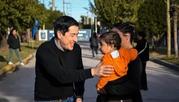 Malvinas Argentinas: Leo Nardini inauguró nuevas cuadras de pavimento en Tierras Altas