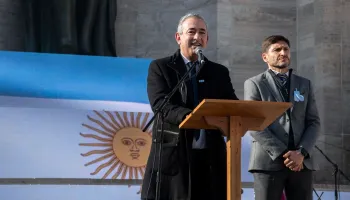 Una década después: Rosario inauguró la restauración del Monumento a la Bandera