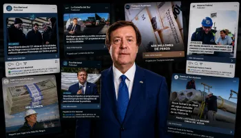 Red invisible de pauta: las páginas que promocionan a Alberto Weretilneck