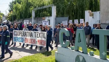 Cooperativa textil de Berisso: "Tenemos que bajarnos casi un 30 por ciento los retiros"