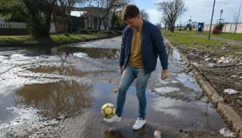 Lucas Ghi “Farmeando aura” y con reclamos en Morón: El video que reavivó la discusión