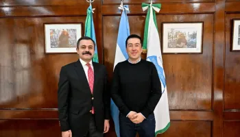 Malvinas Argentinas: Leo Nardini recibió al embajador adjunto de Egipto