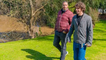 El nuevo espacio verde: San Fernando recupera tres cuadras frente al río