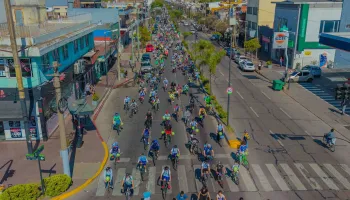 San Fernando reunió a miles de familias en una nueva Bicicleteada Familiar