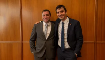 Ignacio Torres subsidió con 6,5 millones a asociación presidida por ministro del Superior Tribunal