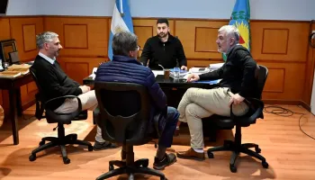 25 de Mayo: Ramiro Egüen acordó con Camuzzi ampliar la red de gas en nuevos sectores