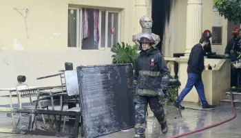 Incendio en el ex Comercial San Martín: “Reclamamos antes del incendio”