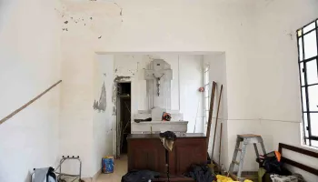25 de Mayo: el Municipio refacciona la capilla del cementerio y restaura una bóveda